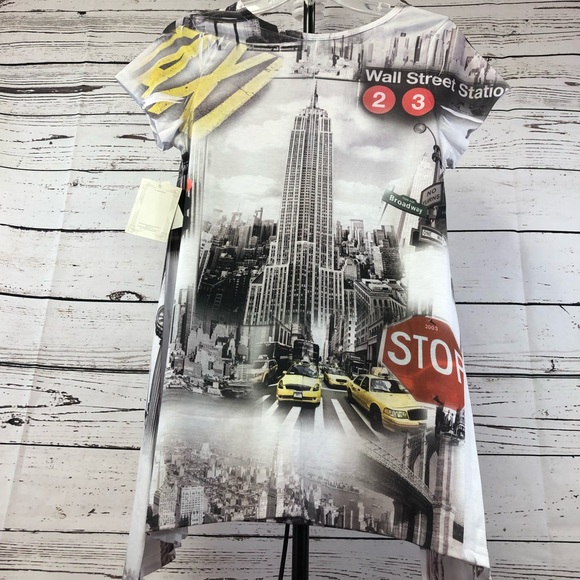 Empire State Building Tops - Empire State Brand NWT Medium Studded Long Blouse